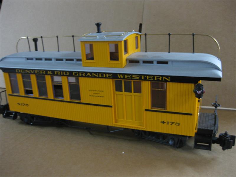 LGB D&RGW Drover's Caboose