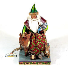 jim shore woodland christmas santa