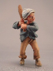 Just Plain Folk Figures Baseball Figure Child - Baseball Batter