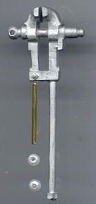 Ozark Miniatures Blacksmith Post Vise