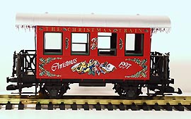 LGB 36077 1997 Dated Christmas Christmas Car
