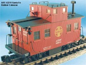 Aristocraft ATSF / Sante Fe Bobber Caboose