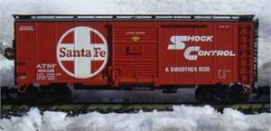 Aristocraft Box Cars ATSF / Santa Fe Steel 40' Boxcar