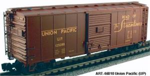 Aristocraft Box Cars UP Steel 40' Boxcar