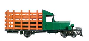 Bachmann Rail Truck - Green & Black