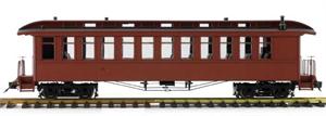 Accucraft AMS JACKSON & SHARP COACH UNLETTERED RED COACH