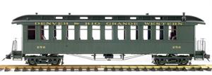 Accucraft AMS JACKSON & SHARP COACH D&RGW GREEN COACH