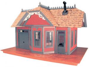 Victorian Station for designing model train layouts