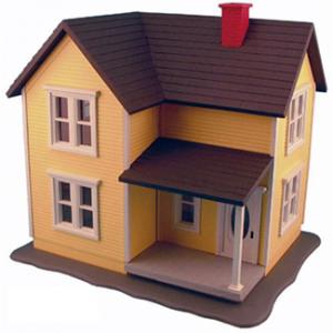 Farm House yellow with white trim
