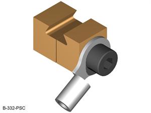 Split Jaw Products Brass Power Connector