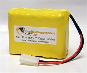 Batteries & Power Supplies CR-1705 18.5 V/5200 mah Lithium