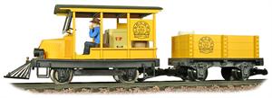 Hartland Locomotive Works Gas Locomotives Trailer Package - D&RG - Yellow