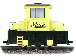 Hartland Locomotive Works Gas Locomotives Mack Engine - Mack - Yellow