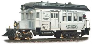Hartland Locomotive Works Gas Locomotives Rail Bus Rio Grande Southern - Silver