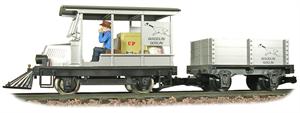Hartland Locomotive Works Gas Locomotives Trailer Package - Waddlin' Goslin - Silver