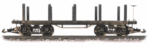 Hartland Locomotive Works Rolling Stock Flat/Log Cars Virginia and Truckee