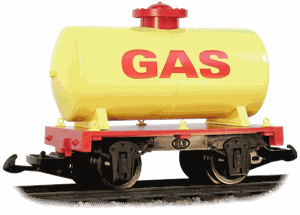 Hartland Locomotive Works Mini's Tank Car - Gas