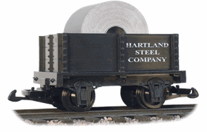Hartland Locomotive Works Mini's Gondola w/load - HLW Steel