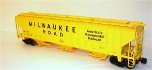PS2-4750 Covered Hopper Milwaukee Road