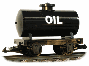 Hartland Locomotive Works Mini's Tank Car - Oil
