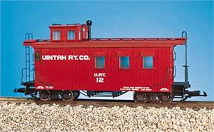 USA Trains Cabooses Woodsided Unitah Railway Woodsided Caboose - Red