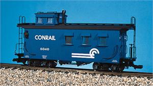 USA Trains Cabooses Woodsided Conrail Woodsided Caboose - Blue