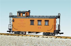 USA Trains Cabooses Woodsided Virginia & Truckee Woodsided Caboose - Yellow