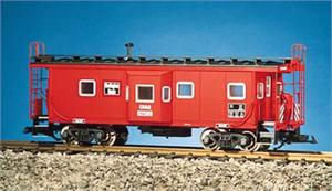 USA Trains Cabooses Baywindow Burlington Route Baywindow Caboose - Red/Black