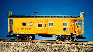 USA Trains Cabooses Baywindow C&NW Baywindow Caboose - Yellow