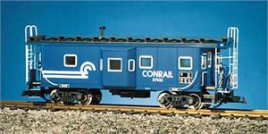 USA Trains Cabooses Baywindow Conrail Baywindow Caboose - Blue/Black