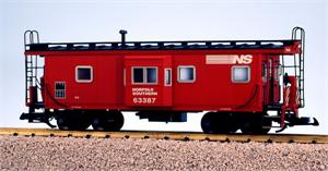 USA Trains Cabooses Baywindow Norfolk Southern Baywindow Caboose - Red/Black