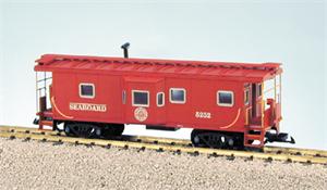 USA Trains Cabooses Baywindow Seaboard Baywindow Caboose - Red