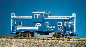 USA Trains Cabooses Extended Vision Conrail Extended Vision Caboose - Blue/Black