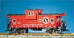 USA Trains Cabooses Extended Vision Great Northern Extended Vision Caboose - Red/Silver
