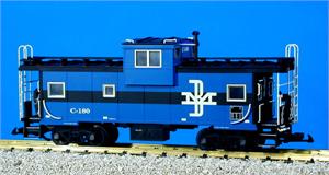 USA Trains Cabooses Extended Vision Boston & Maine Extended Vision Caboose - Blue/Black