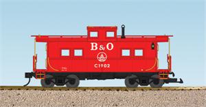 USA Trains Cabooses Center Cupola Baltimore & Ohio Center Cupola Caboose - Red