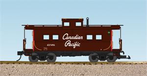 USA Trains Cabooses Center Cupola Canadian Pacific Center Cupola Caboose - Brown/Red