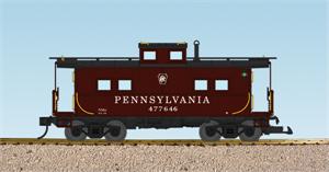 USA Trains Cabooses Center Cupola Pennsylvania Center Cupola Caboose - Brown/Black
