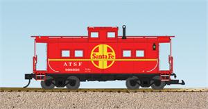USA Trains Cabooses Center Cupola Santa Fe Center Cupola Caboose - Red