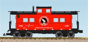USA Trains Cabooses Center Cupola Great Northern Center Cupola Caboose - Red