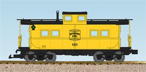 USA Trains Cabooses Extended Vision Bethlehem Steel Center Cupola Caboose - Yellow