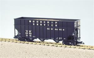 USA Trains Woodchip Cars New Haven Woodchip Car - Black
