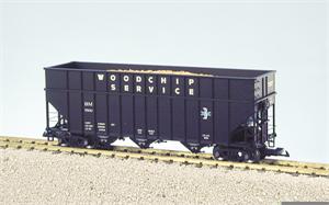 USA Trains Woodchip Cars Boston & Maine Woodchip Car - Black