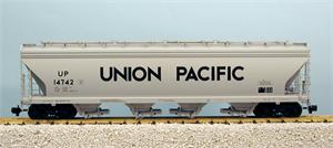 USA Trains Hoppers Union Pacific (14740, 14741, 14742, 14743) Gray