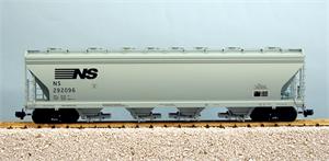 USA Trains Hoppers Norfolk Southern (292096, 292097, 292098, 292099) - Gray