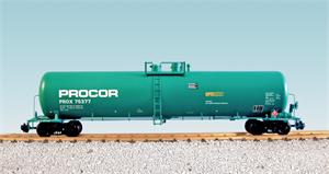 USA Trains Tank Cars Procor Tank Car - Green