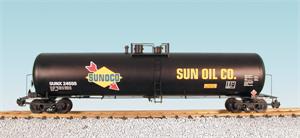 USA Trains Tank Cars Sunoco Tank Car - Black