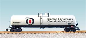 USA Trains Tank Cars Diamond Shamrock Tank Car - White