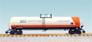 USA Trains Tank Cars Airco Tank Car - Orange/White