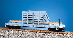 USA Trains Work Train Series Rail & Tie Cars Maintenance of Way R1810